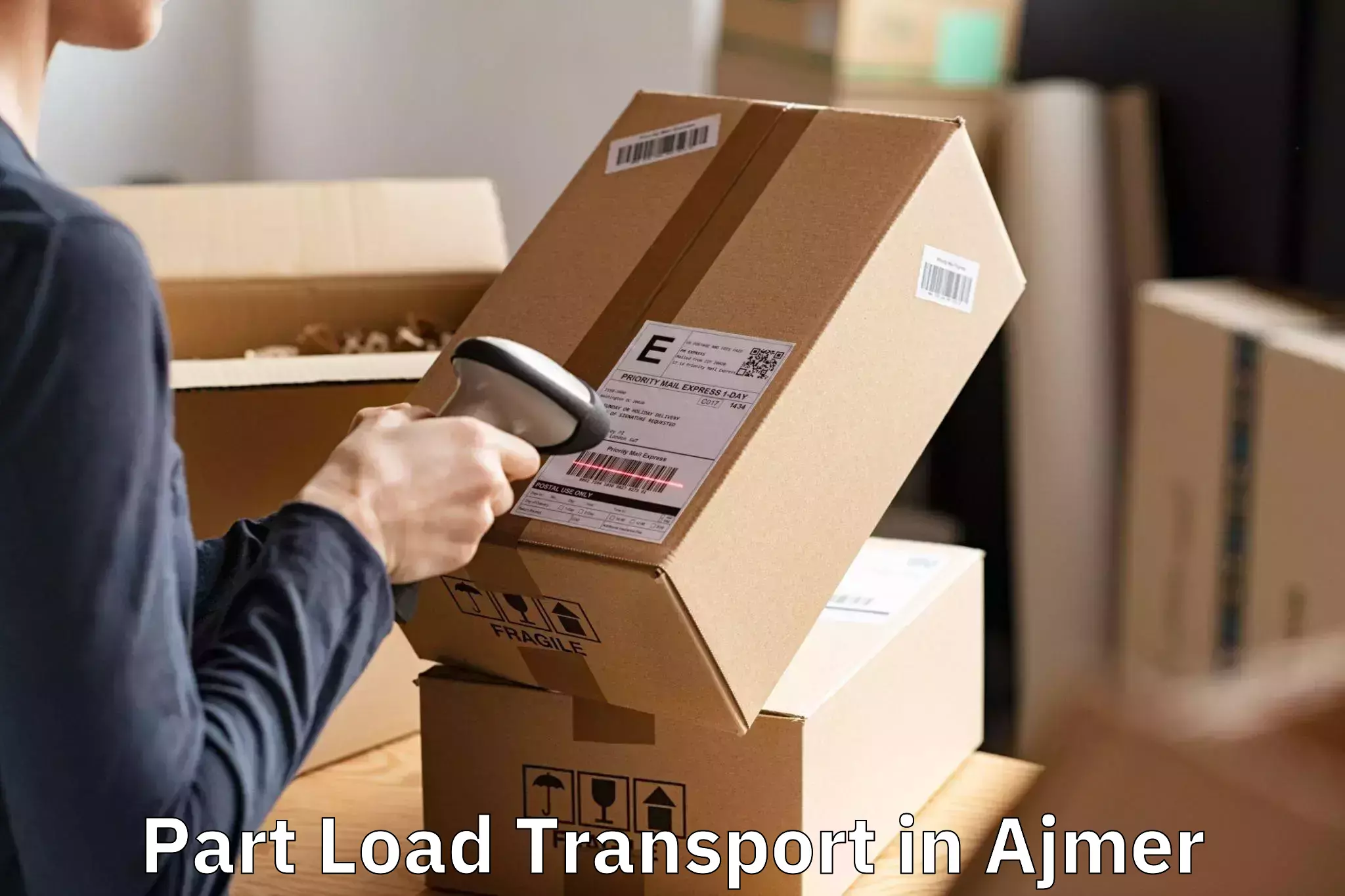 Part Load Transport Booking in Ajmer, Rajasthan (RJ)